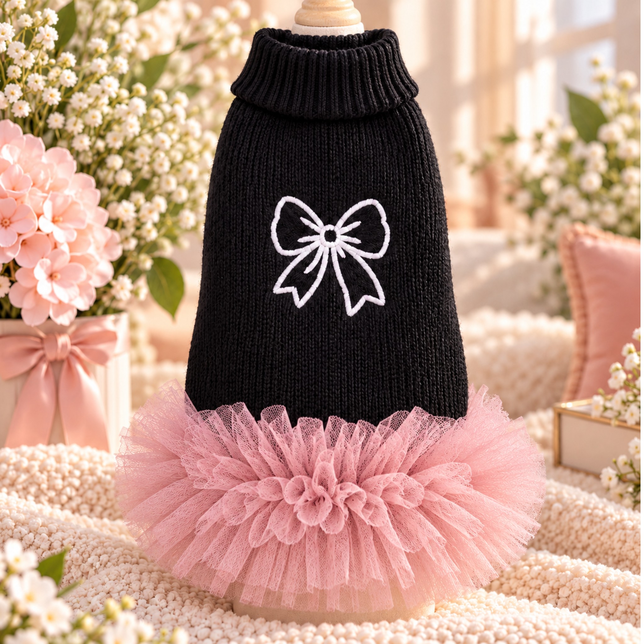 Maglioncino Fiocco di Tulle